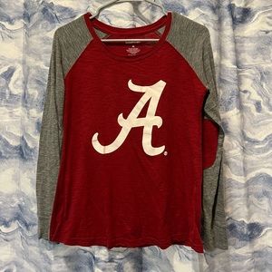 Alabama two tone long sleeve